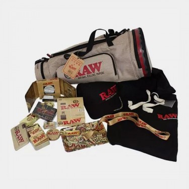 RAW Cone Duffel Bag kit du fumeur 13 articles - Grow Barato
