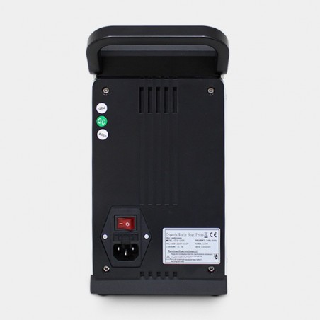 Presse à colophane manuelle Grasspresso GP2 700 kg, vue arrière