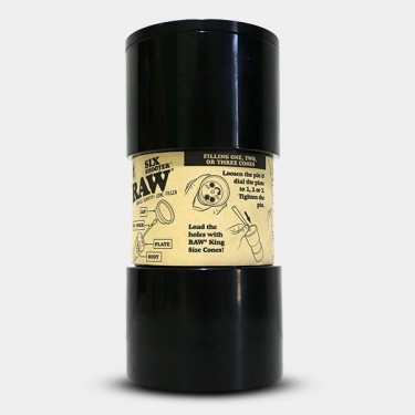 RAW Six Shooter machine à rouler les joints - Grow Barato