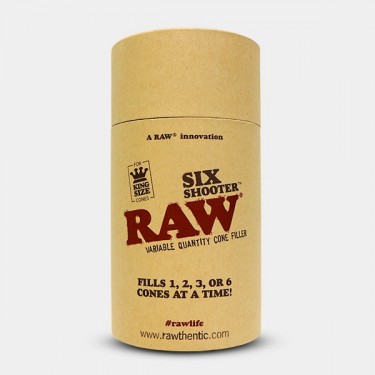 RAW Six Shooter machine à rouler les joints - Grow Barato
