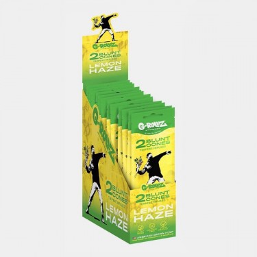 Boîte de Blunts au Chanvre G-Rollz Lemon Haze