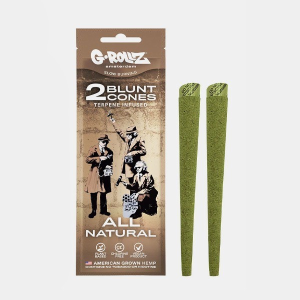 Blunts au Chanvre G-Rollz Saveur naturelle