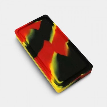Étuis en silicone 2 sections jaune, rouge et noir