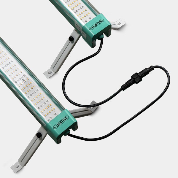 LED Under Canopy 120W PRO GB Lighting détail connexion câbles