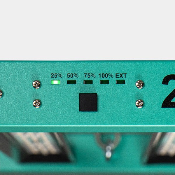 Système LED dimmable 240 W PRO GB Lighting bouton régulateur