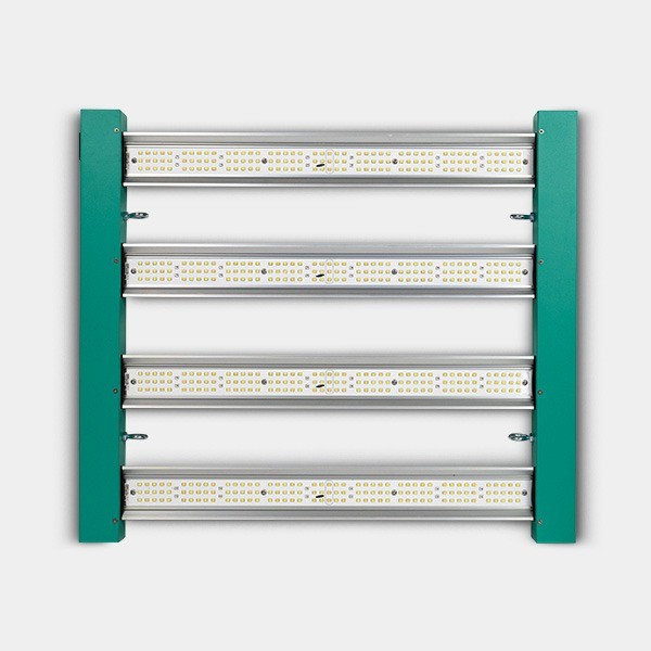 Système LED dimmable 240 W PRO GB Lighting vue zénithal