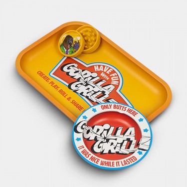 Mega Pack CBD Gorilla Grillz 100 g + Accessoires CADEAU