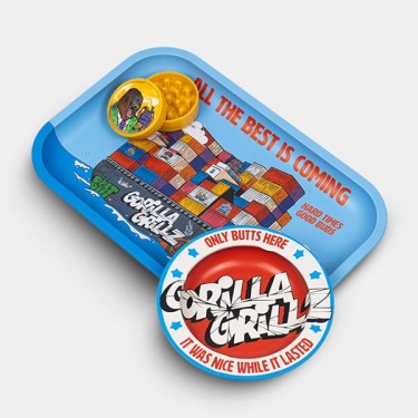 Mega Pack CBD Gorilla Grillz 100 g + Accessoires CADEAU
