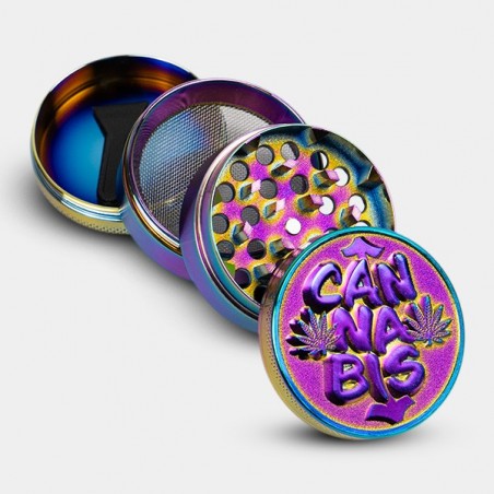 Grinder en Métal Fire-Flow THC 50 mm - GB The Green Brand