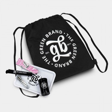Kit Welcome GB avec des articles pour fumeurs de cannabis