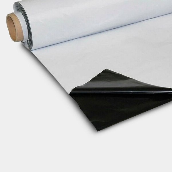 Plastique réfléchissant blanc et noir - Grow Barato