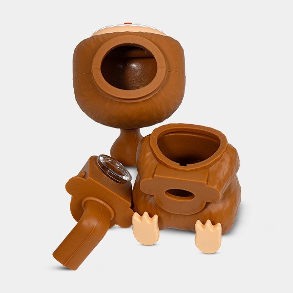 Bong Labubu en silicone en 5 couleurs différentes - Growbarato