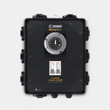 Temporisateur 8 x 600 W | Minuteur 8 x 600 W - Grow Barato