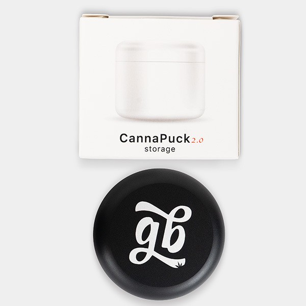 Cannapuck Smell Proof Black Premium GB avec boîte