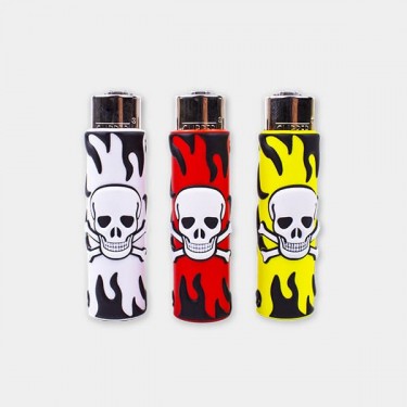 Briquet Clipper avec étui Mix Go 2