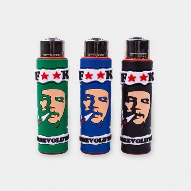 Briquet Clipper avec étui Mix Go 5