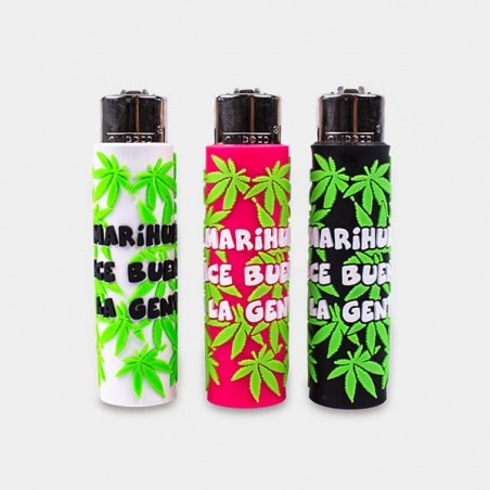 Briquet Clipper avec étui Mix Go 6