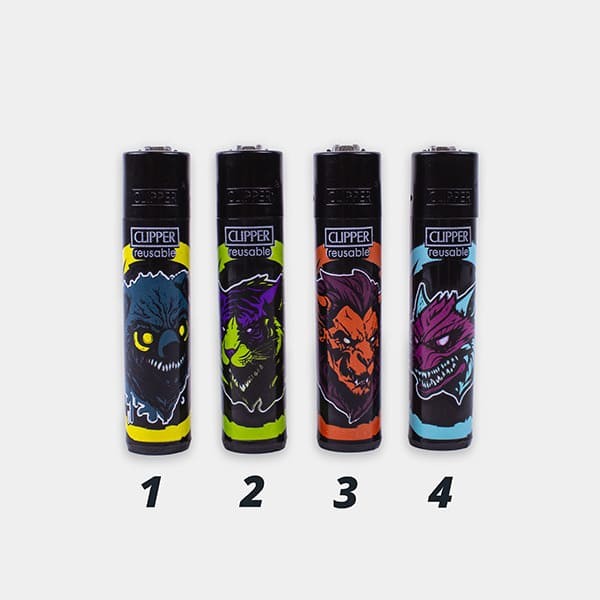 Voir Briquet Clipper Animals Zombies