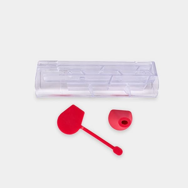 Non Spill Bong rouge ouvert