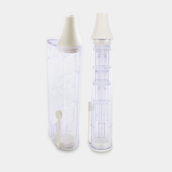 Non Spill Bong blanc