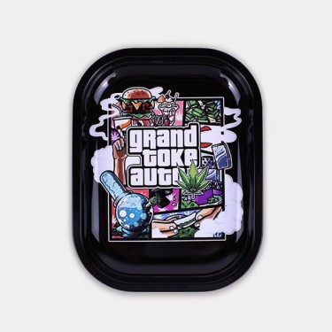 Plateau à rouler en métal 'GTA'
