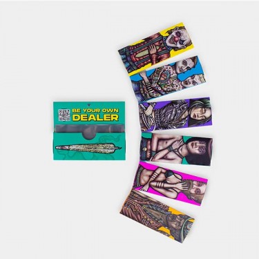 Papier cellulose transparent Super Size 13x5cm Lion Rolling Circus