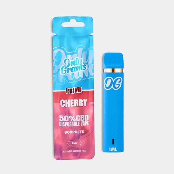 Voir Only Grams Vape Cherry 50 % CBD