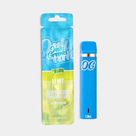 Vape Lime CBD 50 % Only Grams