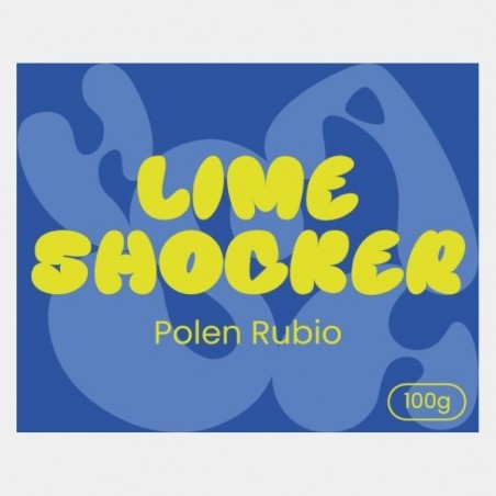 Plaque de pollen blond Lime Shocker | Arôme d'agrumes premium