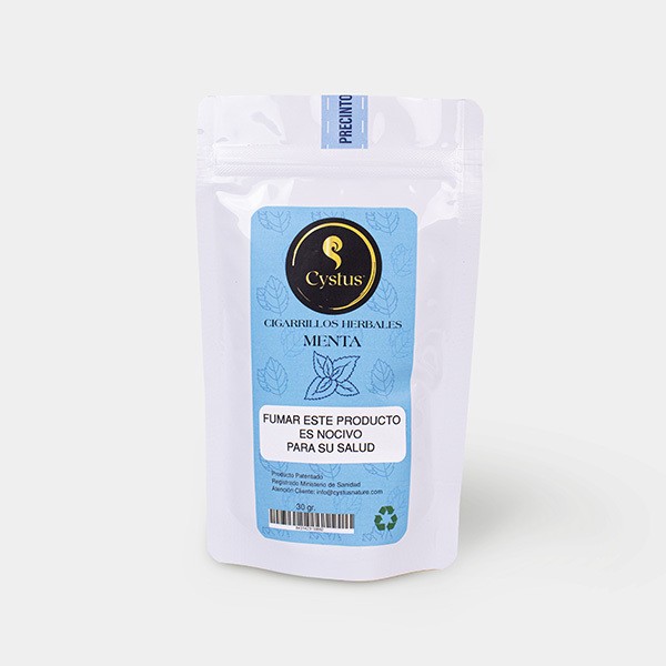 Voir Cigarette aux Herbes Menthe - GB The Green Brand