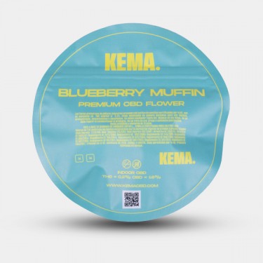 Fleurs CBD KEMA 'Blueberry Muffin' 🧁- GB The Green Brand