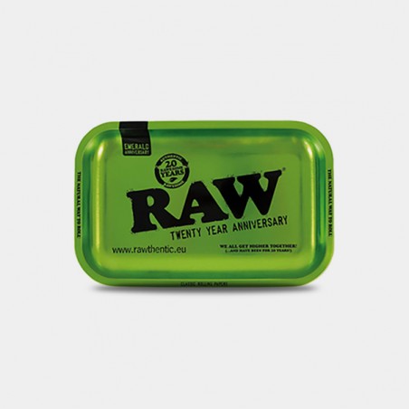 Plateau en métal Raw 'Emerald' 20e anniversaire