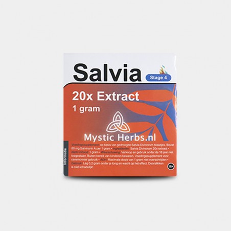 Extrait naturel de Salvia Mystic 20x