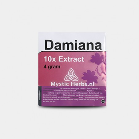 Extrait naturel de Damiana 10x