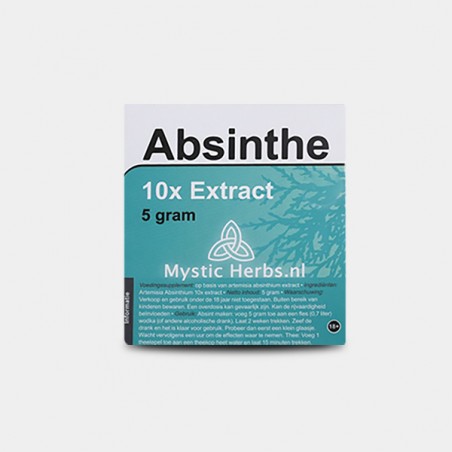 Extrait naturel d'absinthe 10x