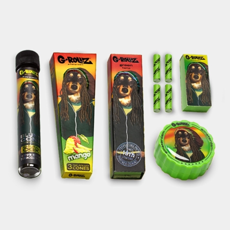 Pack fumeur G-Rollz Reggae Edition