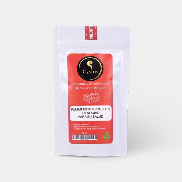 Voir Cigarette aux Herbes Fruits Rouges - Cystus Nature - Growbarato