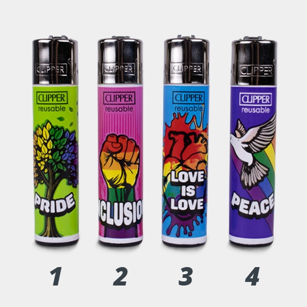 Voir Briquet Clipper Equality for All