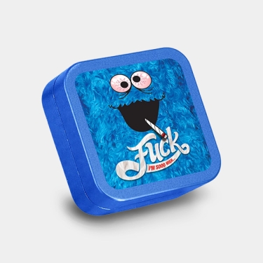 Grinder en aluminium carré 'Le monstre'