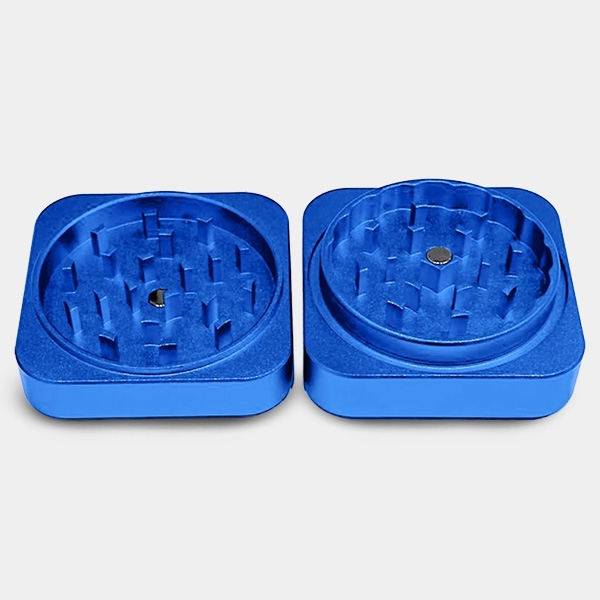 Grinder en aluminium carré 'Le monstre' intétieur