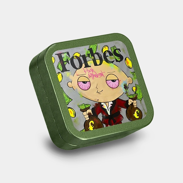 Grinder en aluminium carré Forbes