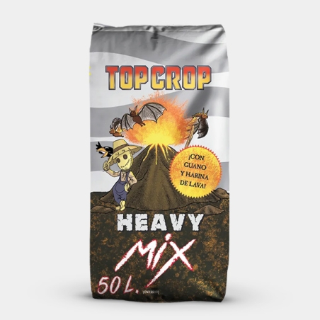 Substrat Heavy Mix - Top Crop 50 L. - Grow Barato