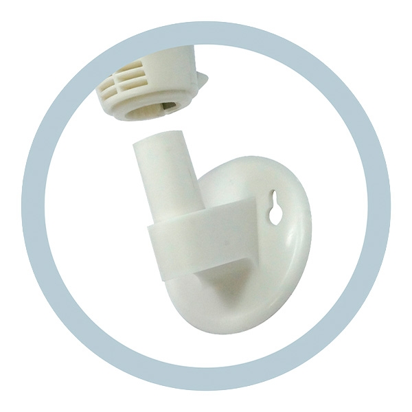Ventilateur 2 en 1 mural et sur pied 40 cm support