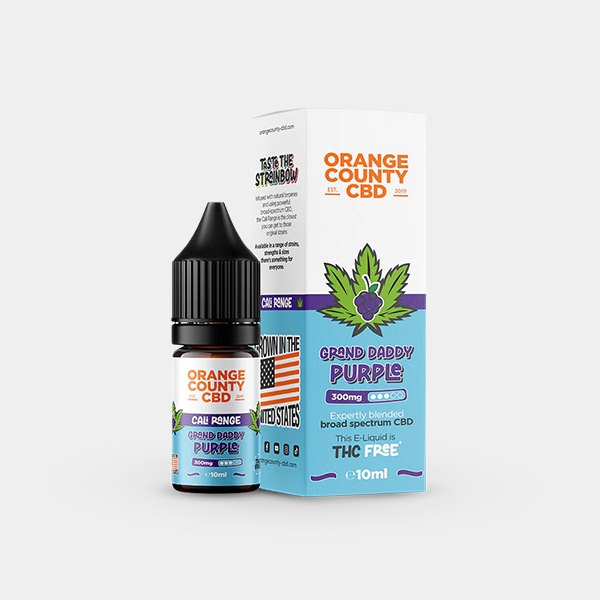 View E-liquide Orange County CBD Grand Daddy Purple