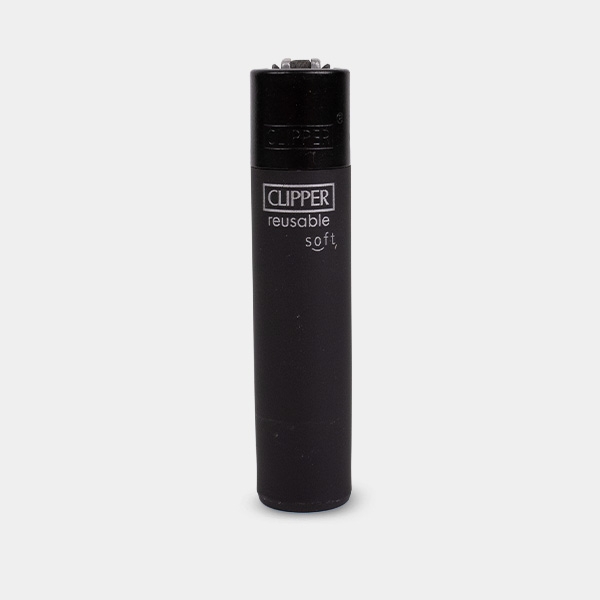 Voir Briquet Clipper Soft Touch Noir | The Green Brand