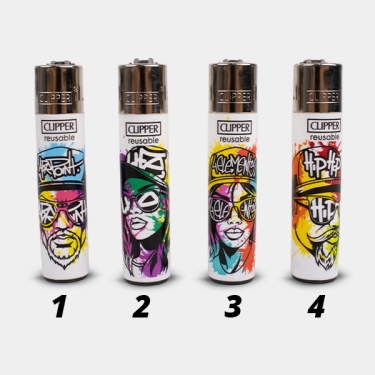 Briquet Clipper Graffiti Soul