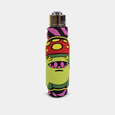 Briquet Clipper en silicone Monster Mushrooms - GB