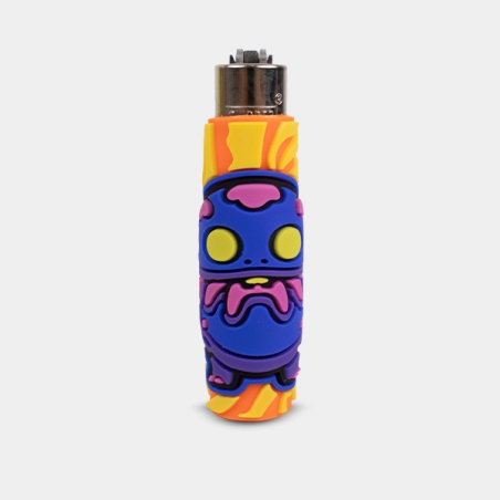 Briquet Clipper en silicone Monster Mushrooms - GB