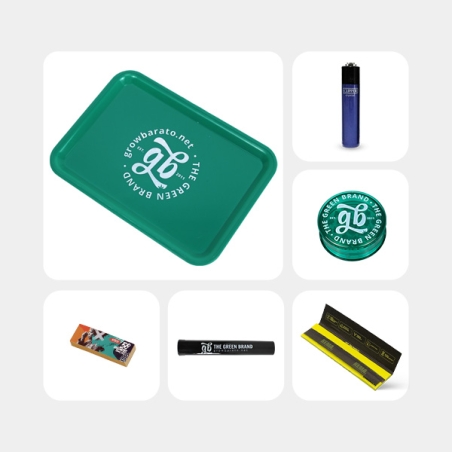 Kit fumeur complet GB The Green Brand - Grow Barato