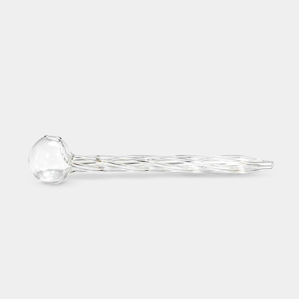 Pipe en verre en spirale | 13 cm et 20 cm